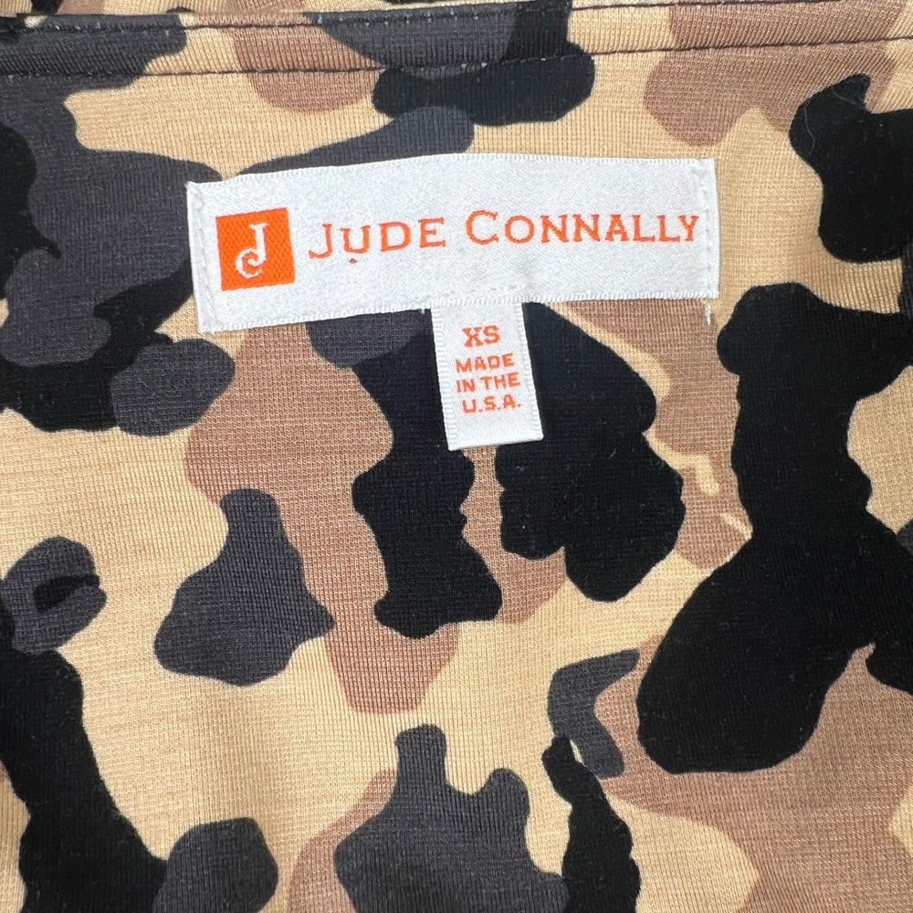 Jude Connally Small‎ Camo Black Lyla Dress Size XS - Picture 4 of 9